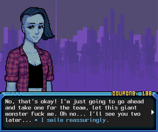 Illustration for article titled A Sexy Cyberpunk Dating Sim About (And By) Trans Folk